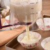 Baking Pastry Tools Manual Cake Batter Dispenser Pancake Machine Cupcake Cream Separator Tool Cake Dough Dispenser Mixing Cups