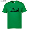 BAIJOE 2017 New Fashion MARVEL t-Shirt men cotton short sleeves Casual male tshirt marvel t shirts men tops tees Free shipping