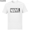 BAIJOE 2017 New Fashion MARVEL t-Shirt men cotton short sleeves Casual male tshirt marvel t shirts men tops tees Free shipping