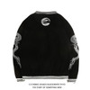 Hot Japanese Harajuku YOKOSUKA Feel Dragon Embroidery Cool Jacket Long Sleeve Baseball Casual Outwear Coat High Quality