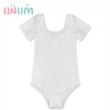 Hot Girls Kids Professional Ballet Gymnastics Jumpsuit Leotards Dancing Tutu Dress Sleeves Ballet Dance Dancewear Clothing