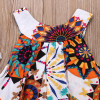 Hot Fashion Toddler Summer Dresses Cute Baby Girls Party Tutu Clothes Kids Princess Floral Dress