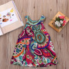 Hot Fashion Toddler Summer Dresses Cute Baby Girls Party Tutu Clothes Kids Princess Floral Dress