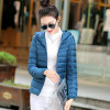 HOT Down Parka  Famous Brand Designer Winter Jacket Women Long White Duck Down Jacket Outwear Ultralight Hooded Thin Coat YF56
