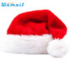 Hot Christmas Hat Soft Warm Santa Headgear Plush Velvet Costume Skullies Beanies Winter Keep Warm Beanie Hats For Kids WOct4