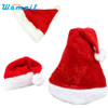 Hot Christmas Hat Soft Warm Santa Headgear Plush Velvet Costume Skullies Beanies Winter Keep Warm Beanie Hats For Kids WOct4