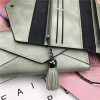 Fashion Tassel Women Wallets Lock Female Standard Women Purse Ladies Clutch Women Wallet Purse Clutch A1448