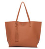 Fashion Tassel Women Shoulder Bags High Quality Soft Pu Leather Handbags Large Capacity Casual Tote Bags Ladies Bags Sac A Main