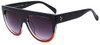 Fashion Sunglasses Women Brand Designer Ladies Sunglasses Flat Top Shield Female CL Oversize Shades Oculos De Sol Feminino