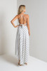Fashion Summer Style Beach Striped Printed Irregular Skirts 2016 Sexy Lady Boho Maxi Skirt Women Casual Long Faldas Largas