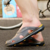 Fashion Summer Men slippers Breathable beach sandals croc male shoes Hollow out of the drag men versa shoes sandals for summer