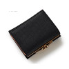 Fashion Stone Women wallet small three fold PU leather coin wallet mini size women purse brand designed female coin purse wallet