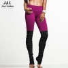 Hot Sales New Fashion Patchwork Sporting Leggings Women Candy Colors Fitness Legging Jeggings 6 Styles Workout Clothes For Women