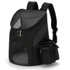 Cat or Small Dog Breathable Portable Transparent Carrier Backpack