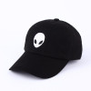 Hot sales aliens Outstar saucer Space E.T UFO fans black fabric baseball caps hat for men women