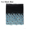 Smiry 2Yards Peacock Feathers Embroidered Flower Lace Trim High Quality Lace Fabric DIY Wedding Craft&amp;Sewing Dress Accessories