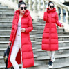 SMFOLW 2017 Coat Parkas Women Winter Jackets Winter Long Jacket Women High Quality Warm Female Thickening Warm Parka Hood