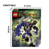 Smartable BIONICLE 102pcs Qurke Beast figures 613-4 Building Block toys Compatible legoing BIONICLE Gift