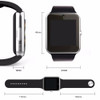 Smart Watch Clock With Sim Card Slot Push Message Bluetooth Connectivity Android Phone music Better PK DZ09 KW18 Smartwatch