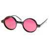 Small Retro Round Lennon Style Color Lens Sunglasses 8631