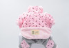 Small dog clothes warm pet clothing for fall and winter season clothes pet clothes four legs thick cotton clothes jumpsuits dogs