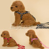 Small Dog Pet Puppy Cat Adjustable Nylon Harness with Lead leash 5 Colors