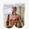 SLMVIAN  Colors Harajuku Style 3D socks women Print harry leonardo Socks Casual Charactor Socks Unisex Low Cut Ankle Socks