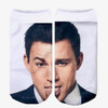 SLMVIAN  Colors Harajuku Style 3D socks women Print harry leonardo Socks Casual Charactor Socks Unisex Low Cut Ankle Socks