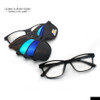 Free Shipping Ultra Light Magnetic Polarized Rectangle Sunglasses Clip Latest Design Sunglasses Fashion Trend Eyeglass 2246A C2