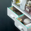 Toothbrush Holder with Toothpaste Dispenser - Bathroom Organizer