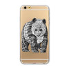 For Apple iPhone 6 6s Plus 4 4S 5 5S SE 5C 6Plus Case Soft TPU Silicon Transparent Thin Cover Black Cat Owl Rabbit Animal Case