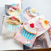 Foot 22-25cm Cupcake Short Socks Women Cute Kawaii Cream Fairy Patty Cup Cake Butter Sugar Milk Baking Lovely Funny Sweet Cotton