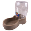 Food Dish Bowl Feeder Pet Dog Cat Automatic Water Dispenser Grey/Black Drinking Water Puppy Food Feed Dish Bowl Pet Water