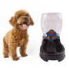 Food Dish Bowl Feeder Pet Dog Cat Automatic Water Dispenser Grey/Black Drinking Water Puppy Food Feed Dish Bowl Pet Water