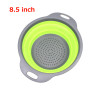 Folding Strainers, Kitchen Collapsible Silicone Colander, Fruit Vegetable Strainer Silicone Drainer, kitchen accessories