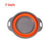 Folding Strainers, Kitchen Collapsible Silicone Colander, Fruit Vegetable Strainer Silicone Drainer, kitchen accessories