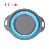 Folding Strainers, Kitchen Collapsible Silicone Colander, Fruit Vegetable Strainer Silicone Drainer, kitchen accessories