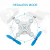 Foldable RC Mini Pocket Drone Portable 2.4G 6-AXIS RC Quadcopter RC Helicopter Toys Remote Control Drone
