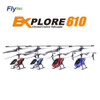 Flytec FQ777 610 3.5CH 6-Axis Gyro RTF RC Helicopter Aircraft Toy 3D Unlimited Eversion Long Remote Control Distance Drone Model
