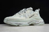 TRIPLE S CLEAR SOLE SNEAKER - White