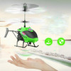 Flying Mini RC Infraed Induction Aircraft Flashing Light Toys For Kid D-715 induction helicopter drop ship july3 p30