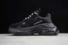 TRIPLE S CLEAR SOLE SNEAKER - BLack