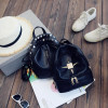FLYING BIRDS rivet Mochila mini women backpack leather backpacks teenage school bags female travel bag high quality designer bag