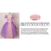 Tulle Girls Cosplay Rapunzel Princess Dress Costume Children Masquerade Ball Gowns For Kids Halloween Birthday Party Tutu Dress Tulle Girls Cosplay Rapunzel Princess Dress Costume Children Masquerade Ball Gowns For Kids Halloween Birthday Party Tutu Dress
