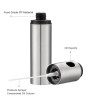 TTLIFE Stainless Steel Olive Spraying Bottle Thumb Push Sprayer Oil Pump Can Pot Kitchen Gadget Salt Pepper Grinder Cookware