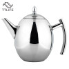 TTLIFE 2017 High Quality 1000ML/1500ML Stainless Steel Coffee Kettle Teapot Coffee Kettle Style Tea and Coffee Drip Kettle pot