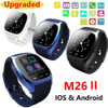 TROZUM Smartwatch M26 Bluetooth Smart Watch With LED Alitmeter Music Player Pedometer For Apple IOS Android Smart Phone 8955