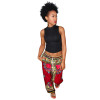 Tribal Print Wide Leg Pants Woman Trousers Big Size Folk Custom Ethnic Trousers For Women Pantalon Femme Pants Women's Pants