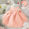 Flower Toddler Baby Girl Infant Princess Dress Baby Girl Wedding Dress+hat 2pcs lace tutu Kids Party Vestidos for 1st birthday Flower Toddler Baby Girl Infant Princess Dress Baby Girl Wedding Dress+hat 2pcs lace tutu Kids Party Vestidos for 1st birthday