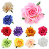 Flocking Cloth Red Rose Flower Hair Clip Hairpin DIY Headdress Hair Accessories For Bridal Wedding Flocking Cloth Red Rose Flower Hair Clip Hairpin DIY Headdress Hair Accessories For Bridal Wedding